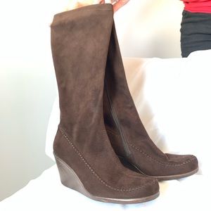 Aerosoles Boots Microfiber